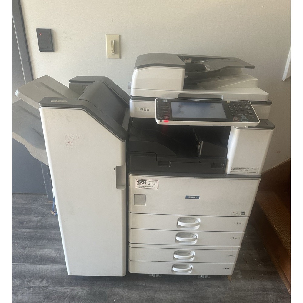 Ricoh Aficio MP 3053 A3 MFP Laser Black & White Printer Copier Scanner 30 PPM